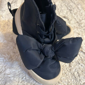 Zara shoe boot Sz 9.5  Navy